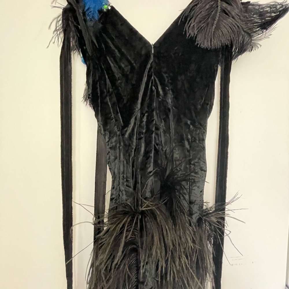 Sonia Rykiel Runway Black Evening Dress gown 34 - Picture 7 of 12